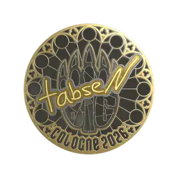 Sticker | tabseN (Gold) | Cologne 2026