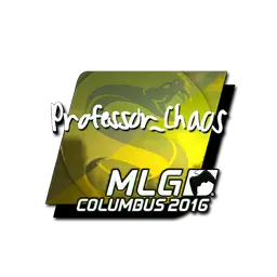 Sticker | Professor_Chaos (Foil) | MLG Columbus 2016