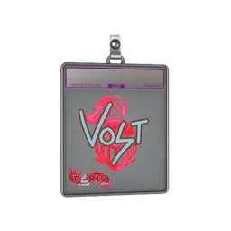Sticker Slab | volt (Holo) | Paris 2023