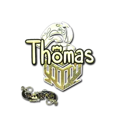 Sticker | Thomas (Gold) | Paris 2023