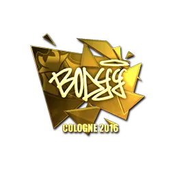 Sticker | bodyy (Gold) | Cologne 2016