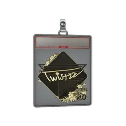 Sticker Slab | Twistzz (Gold) | Rio 2022