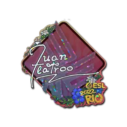 Sticker | juanflatroo (Glitter) | Rio 2022