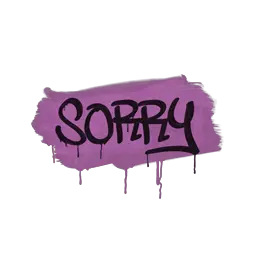 Sealed Graffiti | Sorry (Bazooka Pink)