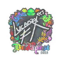 Sticker | Lucaozy (Holo) | Budapest 2025