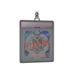 Sticker Slab | riskyb0b (Holo) | Austin 2025