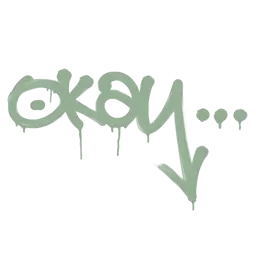 Sealed Graffiti | Okay (Cash Green)