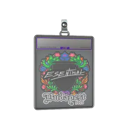 Sticker Slab | esenthial (Embroidered) | Budapest 2025