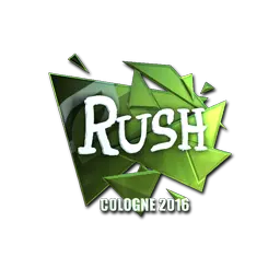 Sticker | RUSH (Foil) | Cologne 2016