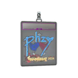 Sticker Slab | phzy (Holo) | Shanghai 2024