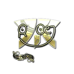 Sticker | roeJ (Gold) | Paris 2023