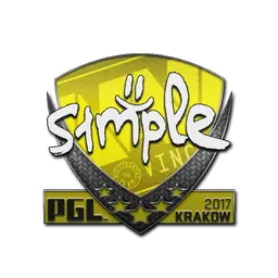 Sticker | s1mple | Krakow 2017