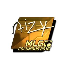 Sticker | aizy (Gold) | MLG Columbus 2016