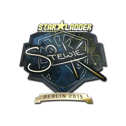 Sticker | Stewie2K (Gold) | Berlin 2019