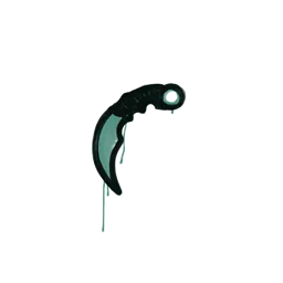 Sealed Graffiti | Karambit (Frog Green)