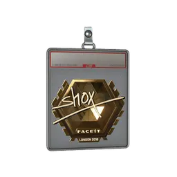 Sticker Slab | shox (Gold) | London 2018
