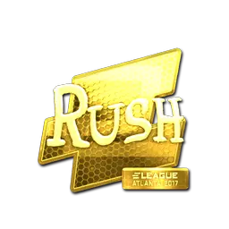 Sticker | RUSH (Gold) | Atlanta 2017