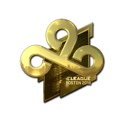 Sticker | Cloud9 (Gold) | Boston 2018
