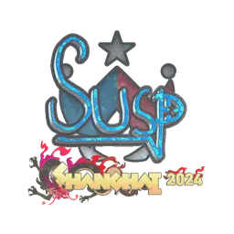 Sticker | susp (Glitter) | Shanghai 2024