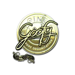 Sticker | Goofy (Gold) | Paris 2023