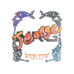 Sticker | jeorge (Holo) | Austin 2025