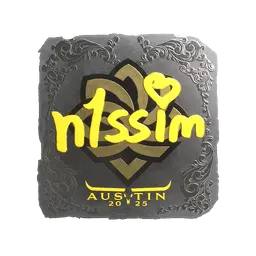 Sticker | n1ssim (Foil) | Austin 2025