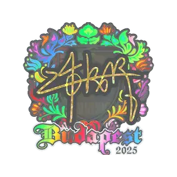 Sticker | z4KR (Holo) | Budapest 2025