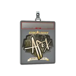 Sticker Slab | apEX (Gold) | Berlin 2019