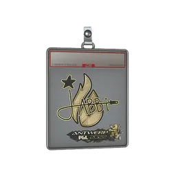Sticker Slab | jabbi (Gold) | Antwerp 2022