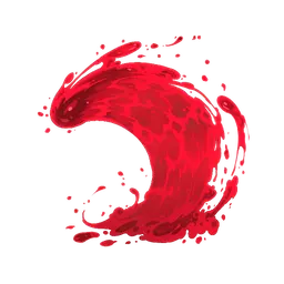 Sticker | Ruby Wave (Lenticular)