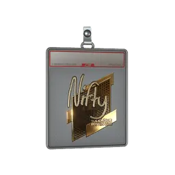 Sticker Slab | Nifty (Gold) | Boston 2018