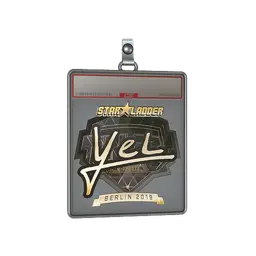Sticker Slab | yel (Gold) | Berlin 2019