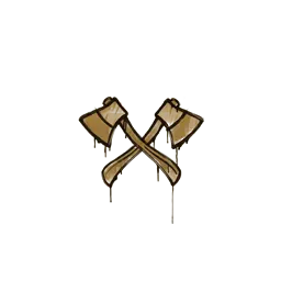 Sealed Graffiti | X-Axes (Desert Amber)