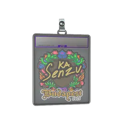 Sticker Slab | Senzu (Embroidered) | Budapest 2025