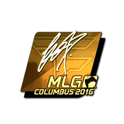 Sticker | fox (Gold) | MLG Columbus 2016