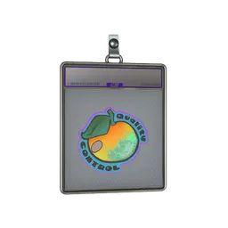 Sticker Slab | Quality Control (Holo)