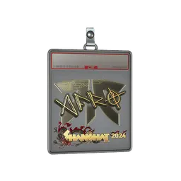 Sticker Slab | afro (Gold) | Shanghai 2024