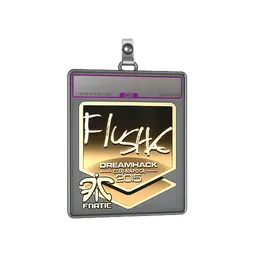 Sticker Slab | flusha (Gold) | Cluj-Napoca 2015