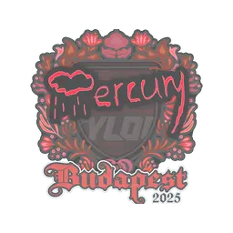 Sticker | Mercury | Budapest 2025