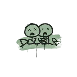 Sealed Graffiti | Double (Cash Green)