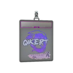 Sticker Slab | qikert (Holo) | Antwerp 2022