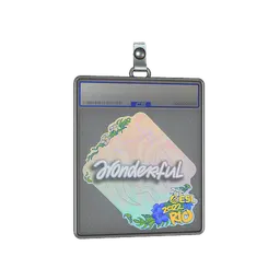 Sticker Slab | w0nderful | Rio 2022