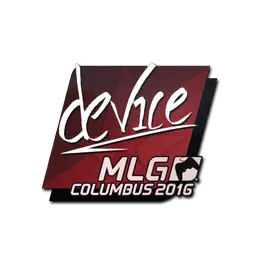 Sticker | device | MLG Columbus 2016