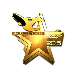 Sticker | mousesports (Gold) | Cluj-Napoca 2015