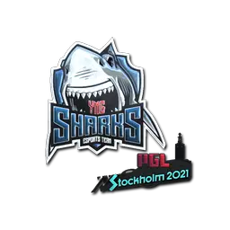 Sticker | Sharks Esports (Foil) | Stockholm 2021