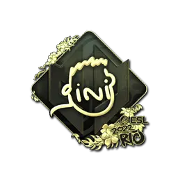 Sticker | VINI (Gold) | Rio 2022