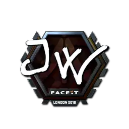 Sticker | JW (Foil) | London 2018