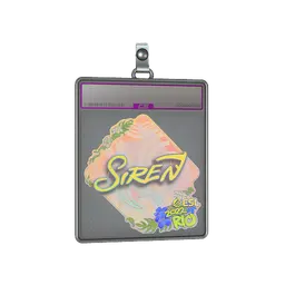 Sticker Slab | S1ren (Holo) | Rio 2022