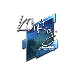 Sticker | k0nfig (Foil) | Boston 2018