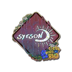 Sticker | syrsoN (Glitter) | Rio 2022